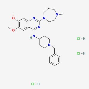 Структурная формула BIX 01294 Trihydrochloride, CAS 1392399-03-9, формула C28H41Cl3N6O2