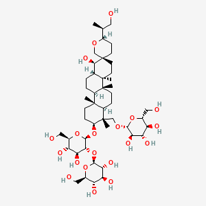 Структурная формула Hosenkoside A, CAS 156791-82-1, формула C48H82O20