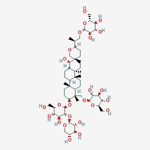 Структурная формула Hosenkoside M ((+)-Hosenkoside M), CAS 161016-51-9, формула C53H90O24