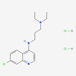 Структурная формула AQ-13 dihydrochloride, CAS 169815-40-1, формула C16H24Cl3N3