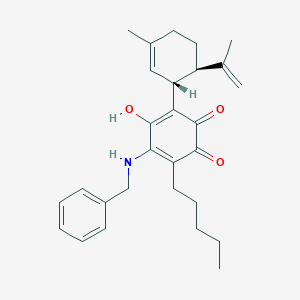 Структурная формула EHP-101 (VCE- 004.8), CAS 1818428-24-8, формула C28H35NO3