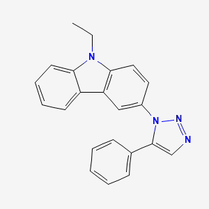 Структурная формула MBQ-167, CAS 2097938-73-1, формула C22H18N4