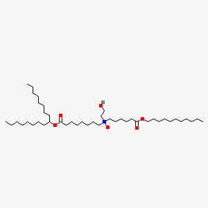 Структурная формула SM-102 IMPURITY 2, CAS 2824195-50-6, формула C44H87NO6