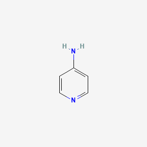 Структурная формула 4-aminopyridine, CAS 504-24-5, формула C5H6N2