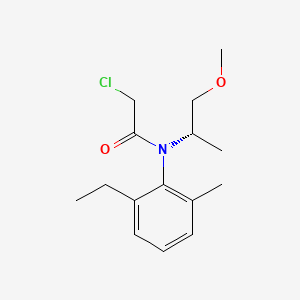 Структурная формула (S)-Metolachor, CAS 87392-12-9, формула C15H22ClNO2