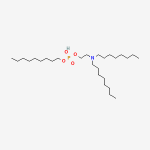 Структурная формула 9A1P9, CAS 2760467-57-8, формула C27H58NO4P