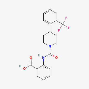 Структурная формула A1120, CAS 1152782-19-8, формула C20H19F3N2O3