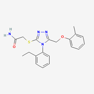 Структурная формула A2ti-1, CAS 570390-00-0, формула C20H22N4O2S