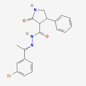 Структурная формула AC264613, CAS 1051487-82-1, формула C19H18BrN3O2