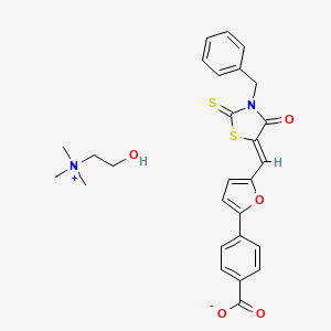 Структурная формула ADH-503, CAS 2055362-74-6, формула C27H28N2O5S2