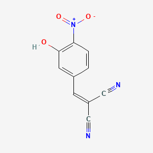 Структурная формула AG-126, CAS 118409-62-4, формула C10H5N3O3