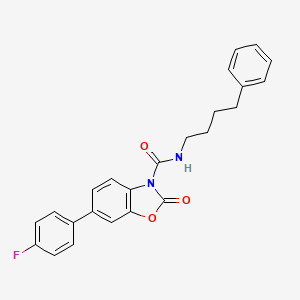 Структурная формула ARN14974, CAS 1644158-57-5, формула C24H21FN2O3