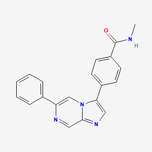 Структурная формула AZ-32, CAS 2288709-96-4, формула C20H16N4O
