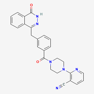 Структурная формула AZ9482, CAS 1825345-33-2, формула C26H22N6O2