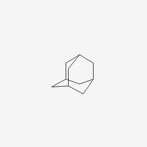 Структурная формула Adamantane, CAS 281-23-2, формула C10H16