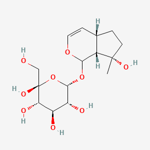 Структурная формула Ajugol, CAS 52949-83-4, формула C15H24O9