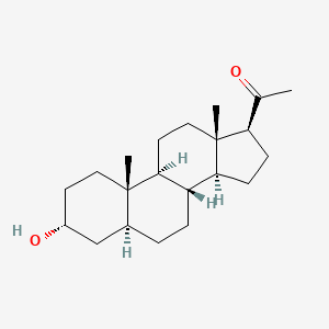 Структурная формула Allopregnanolone, CAS 516-54-1, формула C21H34O2
