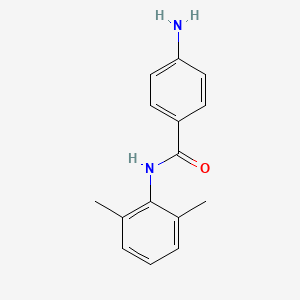 Структурная формула Ameltolide, CAS 787-93-9, формула C15H16N2O