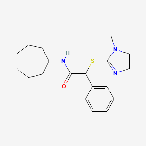 Структурная формула Apostatin-1 (Apt-1), CAS 2559703-06-7, формула C19H27N3Os