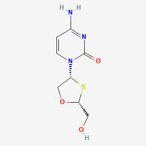 Структурная формула Apricitabine, CAS 160707-69-7, формула C8H11N3O3S