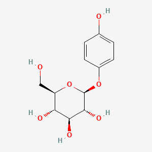 Структурная формула Arbutin, CAS 497-76-7, формула C12H16O7