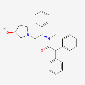 Структурная формула Asimadoline (EMD-61753), CAS 153205-46-0, формула C27H30N2O2