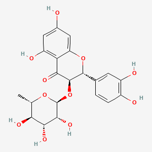 Структурная формула Astilbin, CAS 29838-67-3, формула C21H22O11