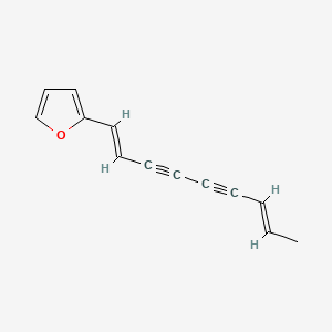 Структурная формула Atractylodin, CAS 55290-63-6, формула C13H10O