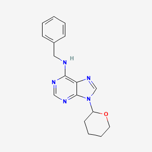Структурная формула BAP9THP, CAS 2312-73-4, формула C17H19N5O