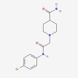 Структурная формула BCI-121, CAS 432529-82-3, формула C14H18BrN3O2