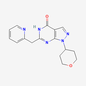 Структурная формула BI 409306, CAS 1189767-28-9, формула C16H17N5O2