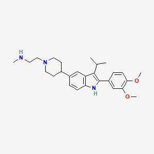 Структурная формула BMS-615, CAS 2180127-82-4, формула C27H37N3O2