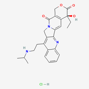 Структурная формула Belotecan hydrochloride(CKD-602), CAS 213819-48-8, формула C25H28ClN3O4