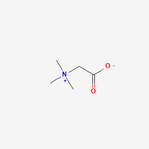 Структурная формула Betaine, CAS 107-43-7, формула C5H11NO2