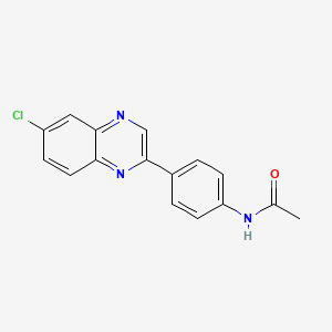 Структурная формула CA77.1, CAS 2412270-22-3, формула C16H12ClN3O