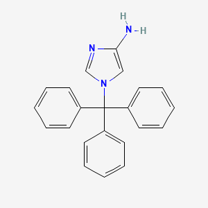 Структурная формула CDD3506, CAS 197913-15-8, формула C22H19N3