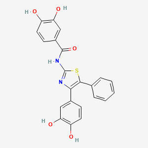 Структурная формула COH29, CAS 1190932-38-7, формула C22H16N2O5S
