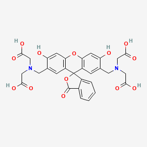 Структурная формула Calcein, CAS 1461-15-0, формула C30H26N2O13