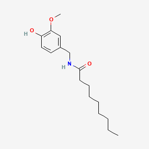 Структурная формула Capsaicin, CAS 2444-46-4, формула C17H27NO3