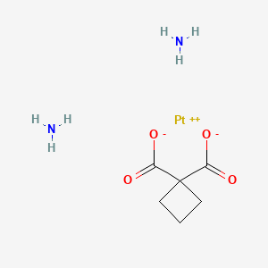 Структурная формула Carboplatin, CAS 41575-94-4, формула C6H12N2O4Pt