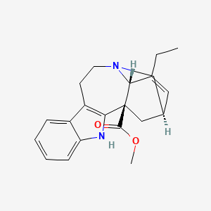 Структурная формула Catharanthine, CAS 2468-21-5, формула C21H24N2O2