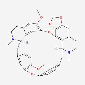 Структурная формула Cepharanthine, CAS 481-49-2, формула C37H38N2O6