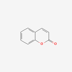 Структурная формула Coumarin, CAS 91-64-5, формула C9H6O2