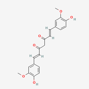Структурная формула Curcumin, CAS 458-37-7, формула C21H20O6