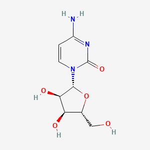 Структурная формула Cytidine, CAS 65-46-3, формула C9H13N3O5