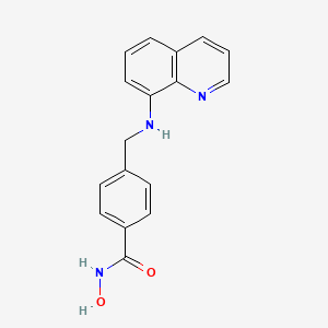 Структурная формула MPT0G211, CAS 2151853-97-1, формула C17H15N3O2