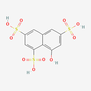 Структурная формула ζ-Stat (ZETA-STAT), CAS 3316-02-7, формула C10H8O10S3