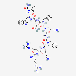 Структурная формула SALL4 peptide FFW, формула C67H103N21O11