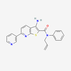 Структурная формула SOD1-Derlin-1 inhibitor 56-59, CAS 2170170-27-9, формула C22H18N4Os