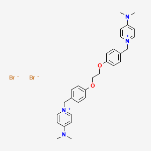 Структурная формула EB-3D, CAS 1839150-63-8, формула C30H36Br2N4O2